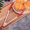 Silicone-Tipped Kitchen Tongs Set